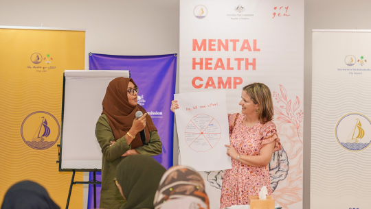   Major steps taken in building youth mental health care capacity in the Maldives 