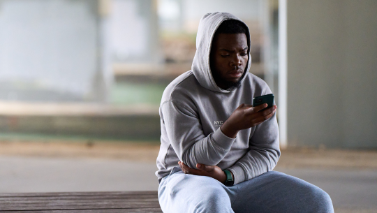  World first theory explores how young men cope with anxiety