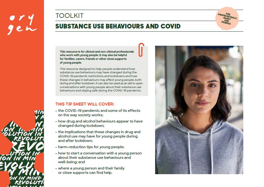 Substance use behaviours and COVID