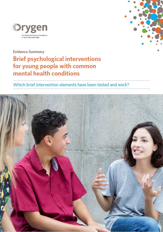 Brief psychological interventions for young people with common mental health conditions