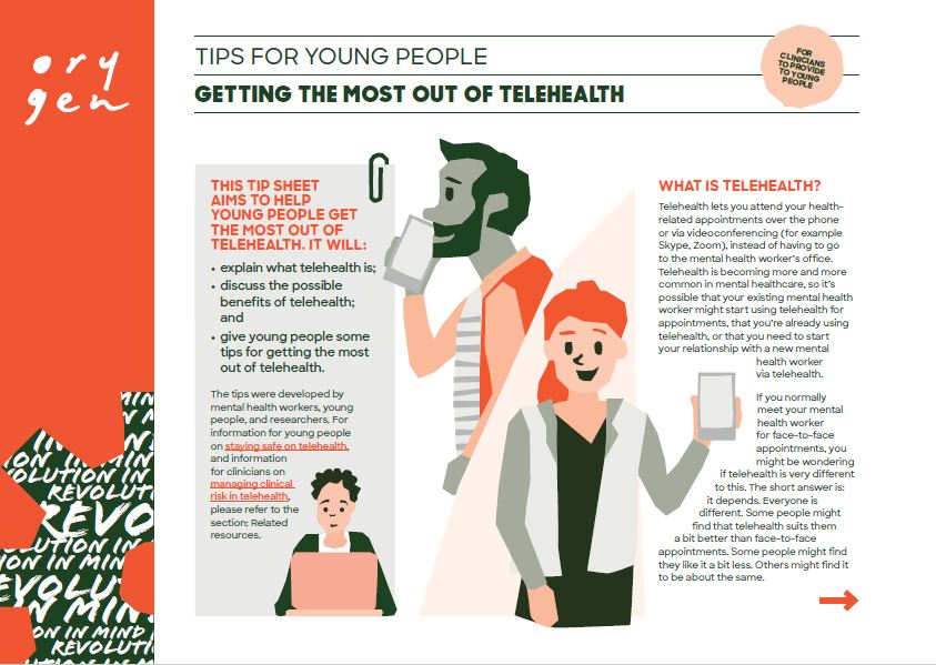Getting the most out of telehealth: tips for young people