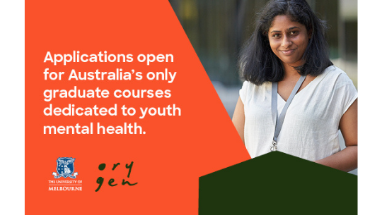  Applications open for Australia’s only graduate courses dedicated to youth mental health
