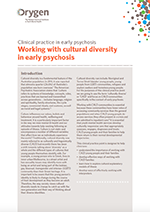 Working with cultural diversity in early psychosis