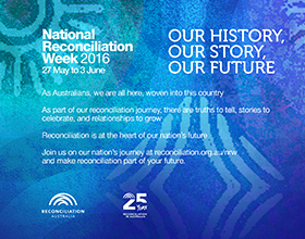  National Reconciliation Week 2016