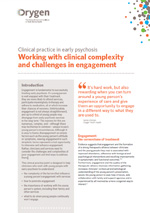 Working with clinical complexity and challenges in engagement