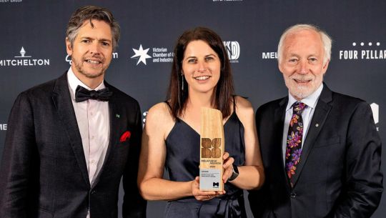  Orygen wins ‘knowledge and innovation’ prize at Melbourne Awards